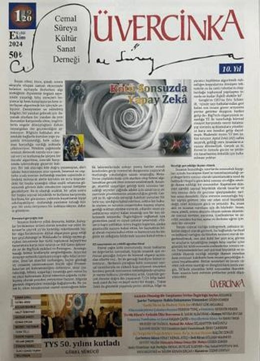 Üvercinka Dergisi Sayı: 119-120 Eylül-Ekim 2024 | Üvercinka Dergisi (Ciltsiz)