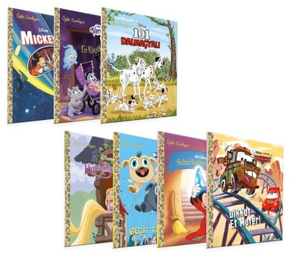 Disney Öykü Sandığım Seti - 7 Kitap Takım | Doğan Çocuk (İnce Kapak)