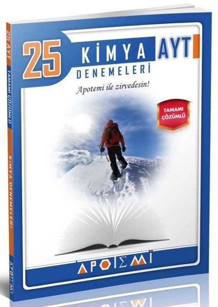 AYT Kimya 25'li Deneme | Apotemi Yayınları (İnce Kapak) - Resim 1