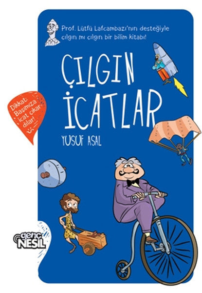 Çılgın İcatlar - Yusuf Asal kitap kapağı