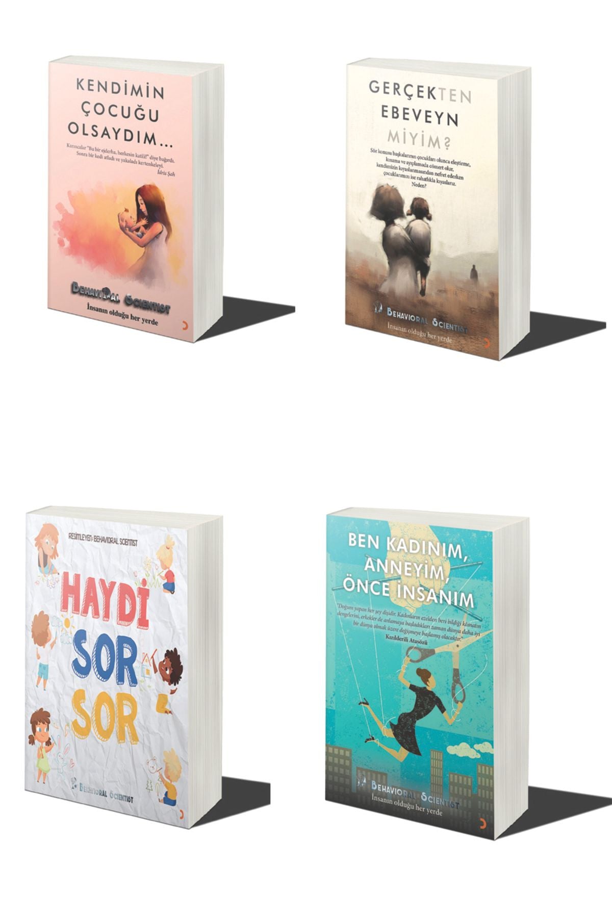 Cinius Yayınevi Behavioral Scientist 4'Lü Kitap Seti kitap kapağı