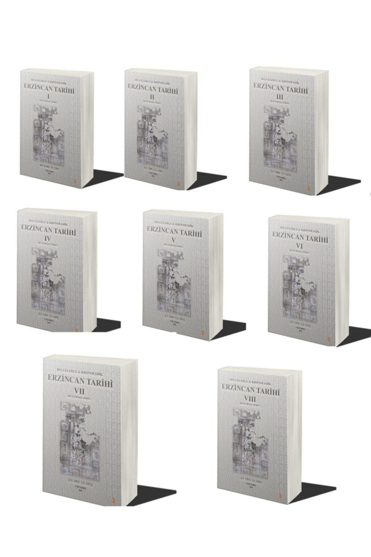 Cinius Yayınevi Belgelerle & Kronolojik Erzincan Tarihi 1,2,3,4,5,6,7,8 8'Li Kitap Seti & Kenan Mutlu Gürses kitap kapağı