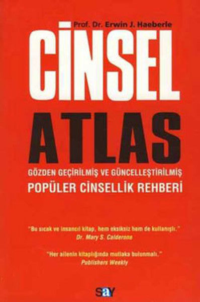 Say Yayınları Cinsel Atlas - Prof.Dr.Erwin J. Haeberle kitap kapağı