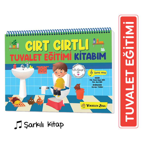 Cırt Cırtlı Tuvalet Eğitimi Kitabım | Yükselen Zeka