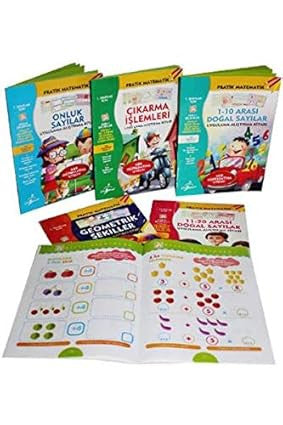 Çocuk Gezegeni 1. Sınıflar İçin Pratik Matematik Serisi 6 Kitap - Meb Müfredatına Uygun kitap kapağı