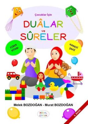 Çocuklar İçin Dualar Ve Sureler - Melek Bozdoğan - Murat Bozdoğan - Melek Bozdoğan kitap kapağı