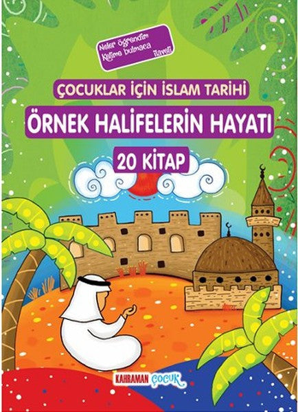 Çocuklar İçin İslam Tarihi Örnek Halifelerin Hayatı (20 kitap) - Prof. Dr. Seyyid Kutub kitap kapağı