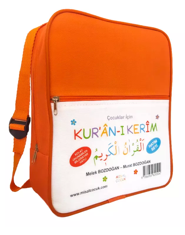 Çocuklar İçin Kur'an-ı Kerim (1-30. Cüzler) Çantalı - Murat Bozdoğan kitap kapağı