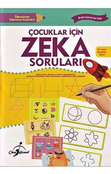 Çocuklar İçin Zeka Soruları-Süper Zeka Soruları 2 - Yavuz Selim Erdoğan kitap kapağı