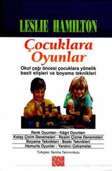 Özgür Yayınları Çocuklara Oyunlar - Leslie Hamilton kitap kapağı