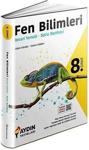 8. Sınıf Fen Bilimleri Beceri Temelli Soru Bankası | Aydın Yayınları (İnce Kapak) - Resim 1