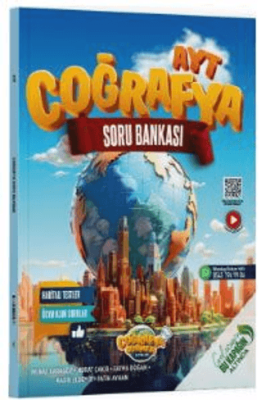 AYT Coğrafya Soru Bankası Coğrafya Gurmesi Yayınları - Murat Karagöz kitap kapağı