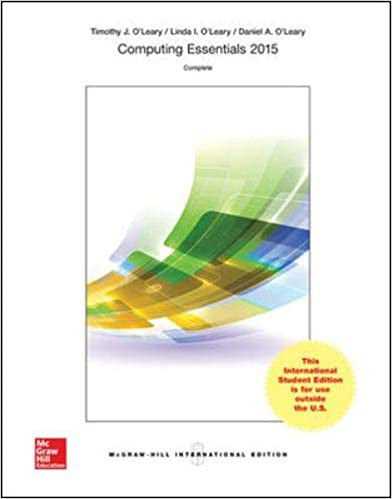 Computıng Essentıals 2015 25Th Ed. - Mcgraw-Hill Education (Asia) kitap kapağı