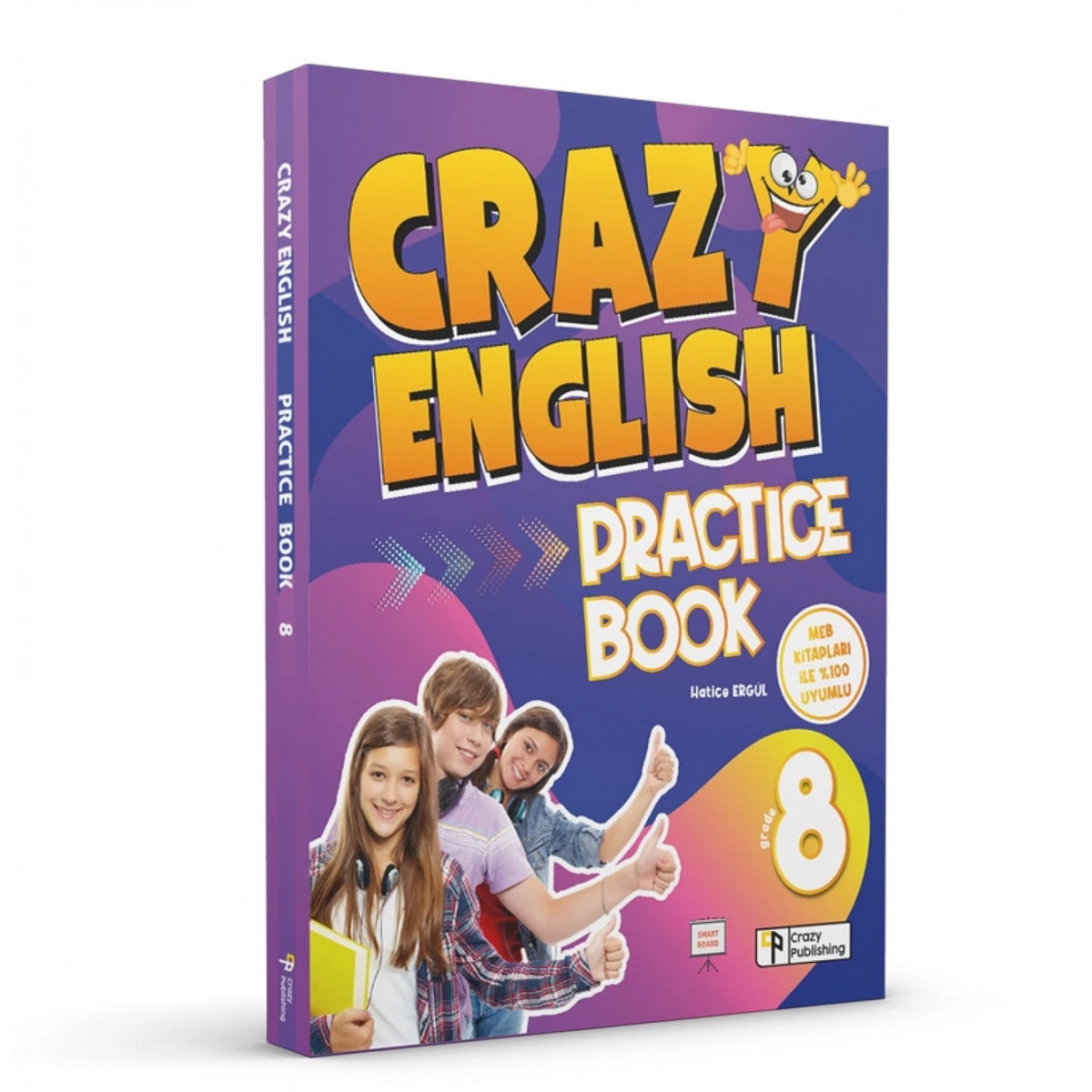Crazy Publishing 8. Sınıf Crazy English Practice Book - Ramazan Ceylan kitap kapağı