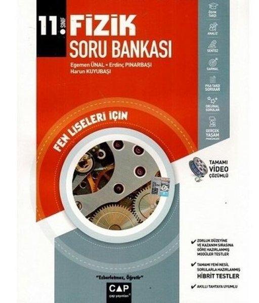 11.Sınıf Fen Lisesi Fizik Soru Bankası | Çap Yayınları (İnce Kapak) - Resim 1