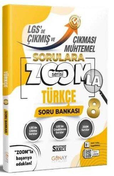 8. Sınıf LGS'de Çıkmış ve Çıkması Muhtemel Sorular Türkçe | Günay Yayıncılık (İnce Kapak) - Resim 1