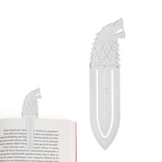 Kitap Ayracı Got Wolf Beyaz