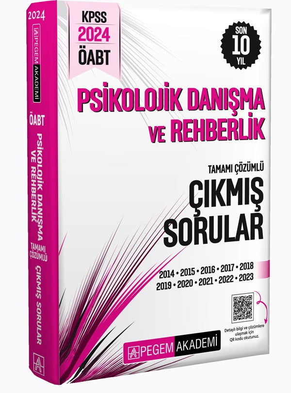 KPSS ÖABT Psikolojik Danışma ve Rehberlik Tamamı Çözümlü Çıkmış Sorular