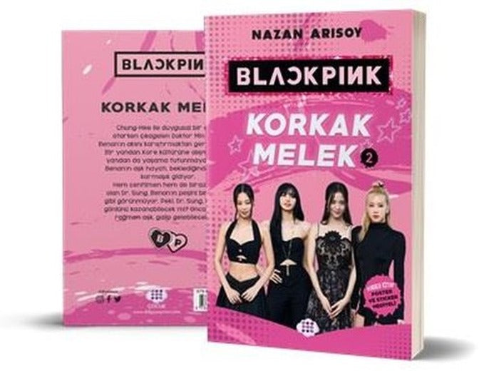 Blackpink Korkak Melek Cilt 2 - Kokulu Kitap - Poster ve Sticker Hediyeli | Dokuz Yayınları (İnce Kapak )