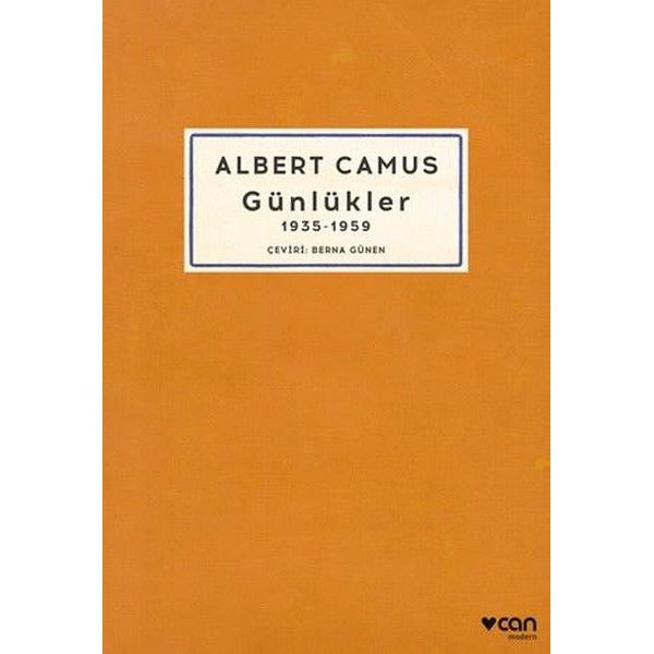 Günlükler: 1935 - 1959 | Can Yayınları (İnce Kapak)