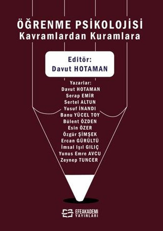 Öğrenme Psikolojisi - Kavramlardan Kuramlara