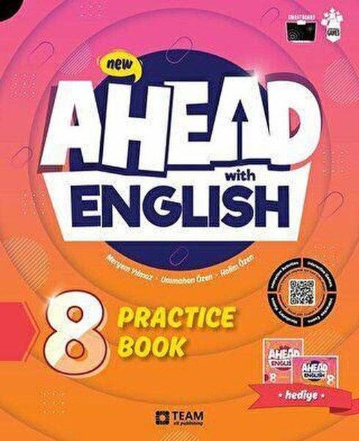 8. Sınıf Ahead with English Practice Book (+Quizzes +Dictionary) | Team Elt Publishing (İnce Kapak)