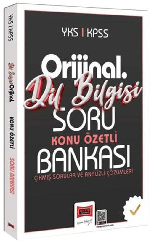 YKS KPSS Orijinal Dil Bilgisi Konu Özetli Soru Bankası | Yargı Yayınevi (Ciltsiz)