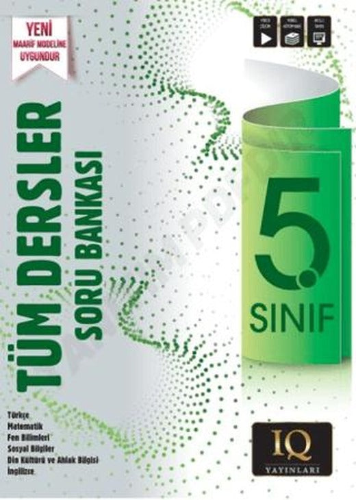 5. Sınıf Tüm Dersler Soru Bankası | IQ Yayınları (Ciltsiz)