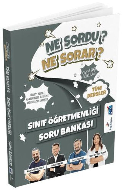 2026 ÖABT MEB-AGS Sınıf Öğretmenliği Ne Sordu Ne Sorar Soru Bankası Çözümlü | Dizgi Kitap (Ciltsiz)
