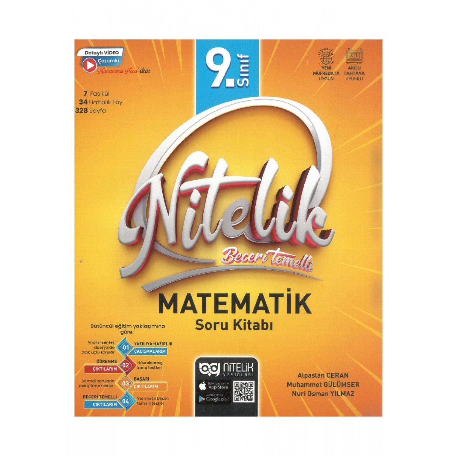9. Sınıf Beceri Temelli Matematik Soru Kitabı | Nitelik Yayınları (Ciltsiz)