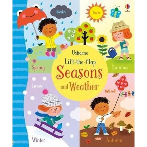 Lift-The-Flap Seasons and Weather | Usborne (Ciltli)