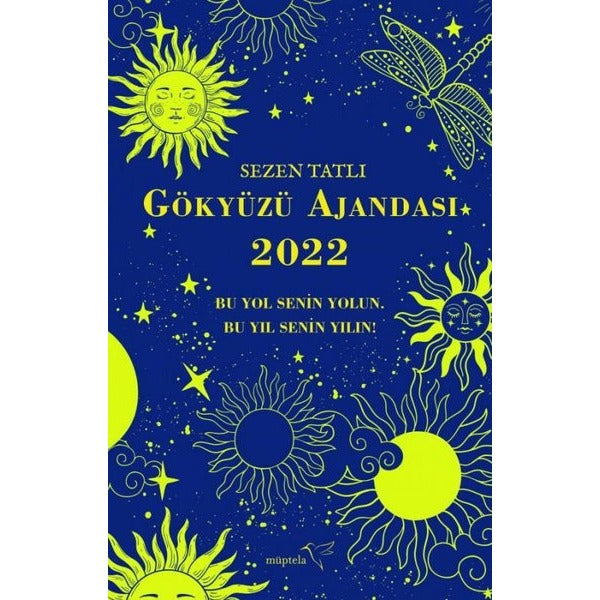 Gökyüzü Ajandası 2022 | Müptela Yayınları (Ciltli)