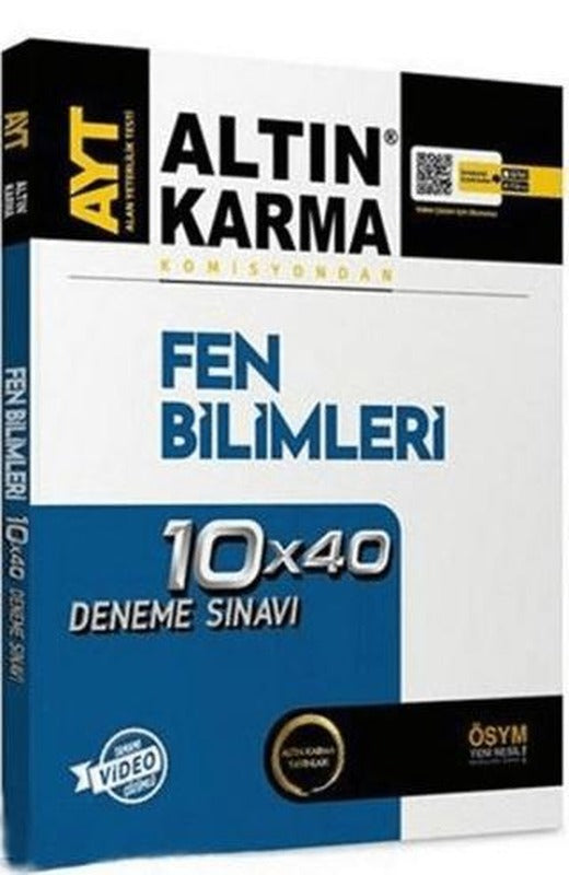 Altın Karma AYT Fen Bilimleri Branş Deneme | Altın Karma Yayınları (Ciltsiz)