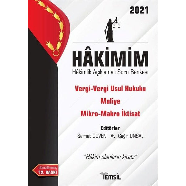 Hakimim - Hakimlik Açıklamalı Soru Bankası 2021 | Temsil Kitap (Ciltsiz)