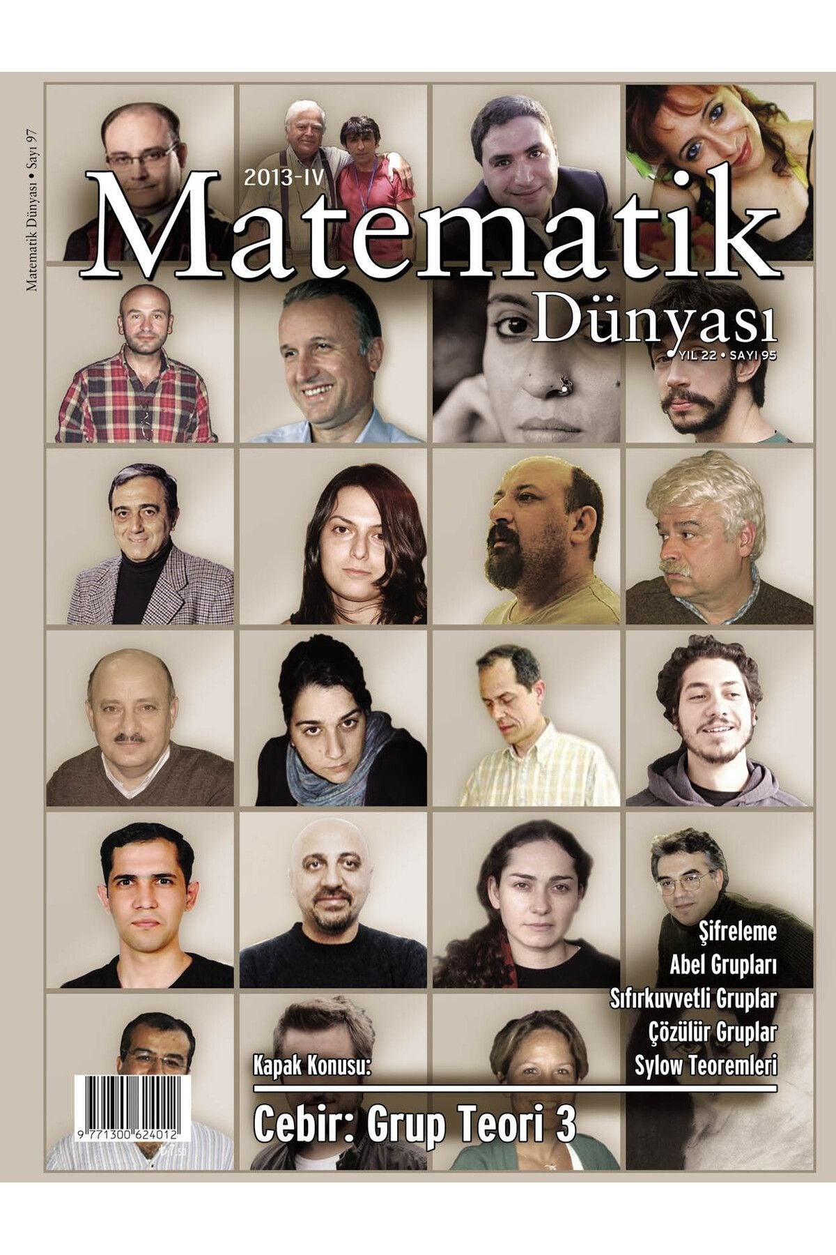 Matematik Dünyası Dergisi Sayı:97 Yıl:2013 - IV | Nesin Yayınevi (Ciltsiz)