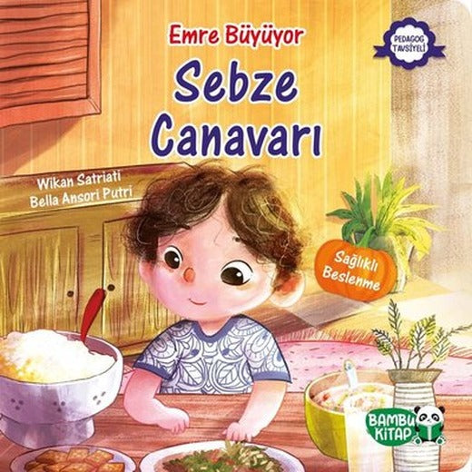 Sebze Canavarı - Emre Büyüyor | Bambu Kitap