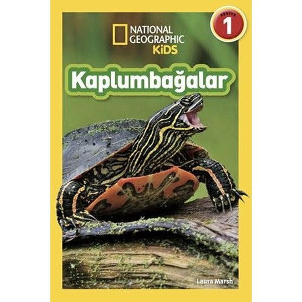 Kaplumbağalar - National Geographic Kids - Seviye 1 | Beta Kids (İnce Kapak)