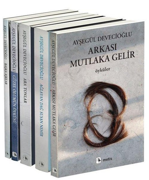 Ayşegül Devecioğlu Seti - 5 Kitap Takım - Hediyeli | Metis Yayınları (İnce Kapak)