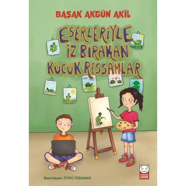 Eserleriyle İz Bırakan Küçük Ressamlar | Kırmızı Kedi (İnce Kapak)