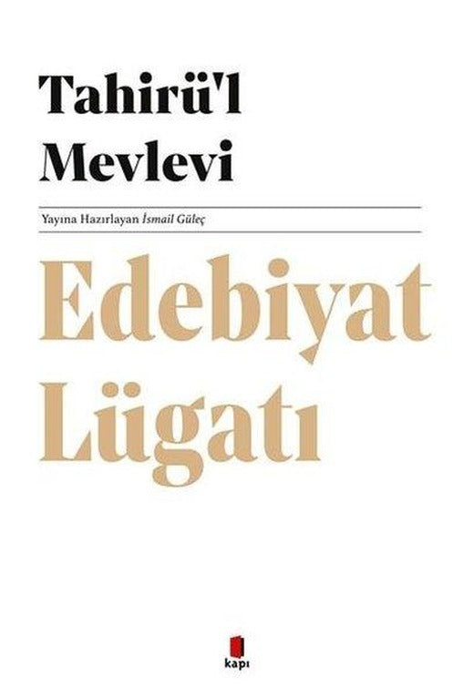 Edebiyat Lügatı | Kapı Yayınları (İnce Kapak)