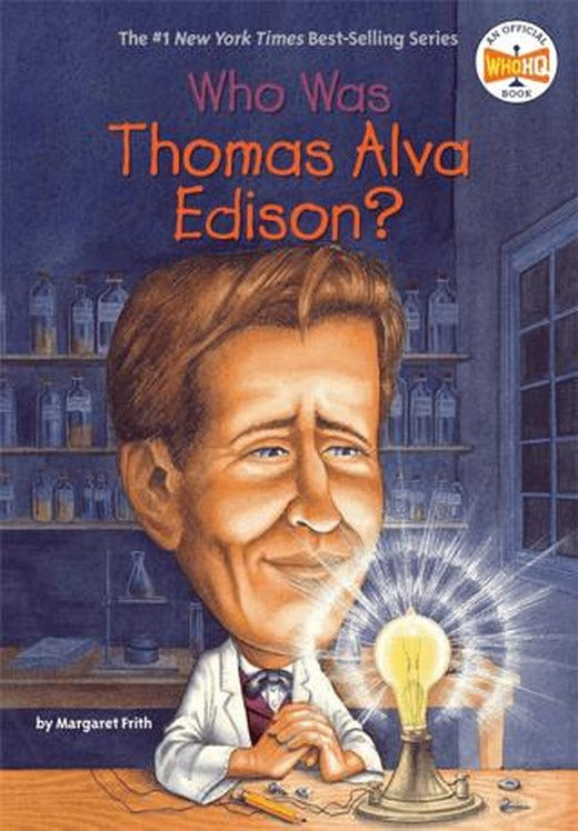 Who Was Thomas Alva Edison? | Penguin Random House (Ciltsiz)