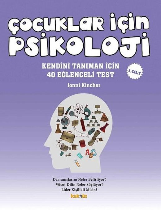 Çocuklar için Psikoloji 1.Cilt | Kaknüs Yayınları (İnce Kapak)