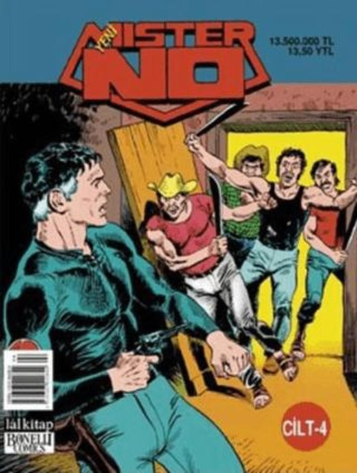 Yeni Mister No Cilt: 4 | Lal Kitap (Ciltsiz)