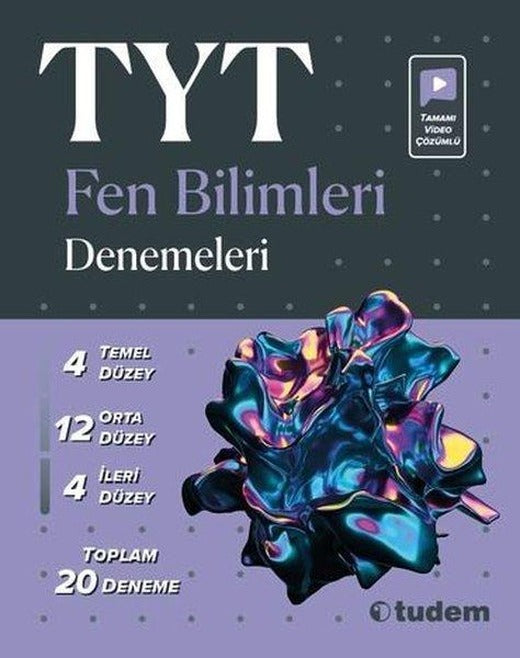 TYT Fen Bilimler Denemeleri | Tudem Yayınları - Ders Kitapları (İnce Kapak)