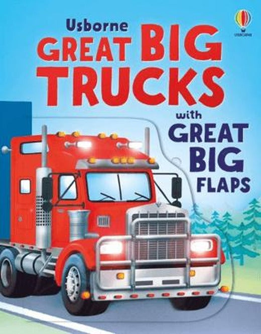 Great Big Trucks with Great Big Flaps | Usborne (Ciltli)