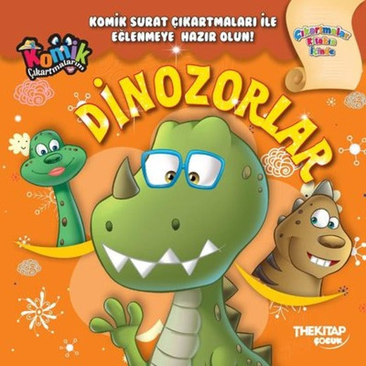 Dinozorlar - Komik Çıkartmalarım | The Çocuk (İnce Kapak)