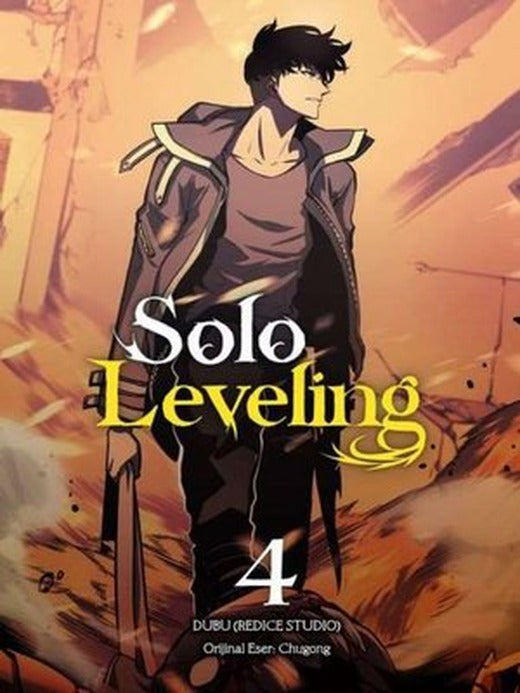 Solo Leveling Webtoon Cilt 4 - 2. Hamur Ana Kapak | Komik Şeyler (İnce Kapak)