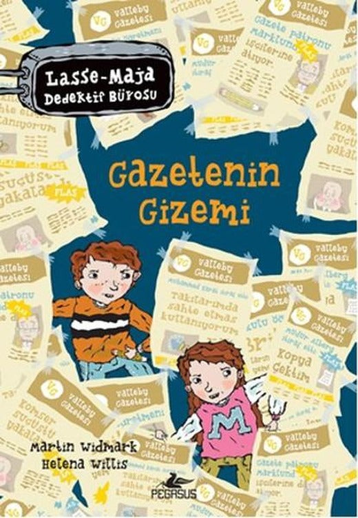 Lasse Maja Dedektif Bürosu - Gazetenin Gizemi | Pegasus (İnce Kapak)