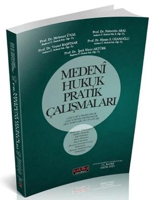 Medeni Hukuk Pratik Çalışmaları | Savaş Yayınevi (Ciltsiz)