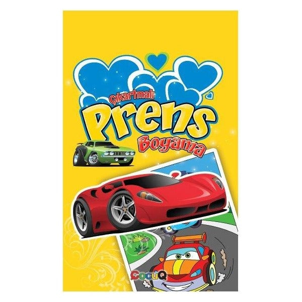 Çıkartmalı Prens Boyama (4 Kitap Takım)